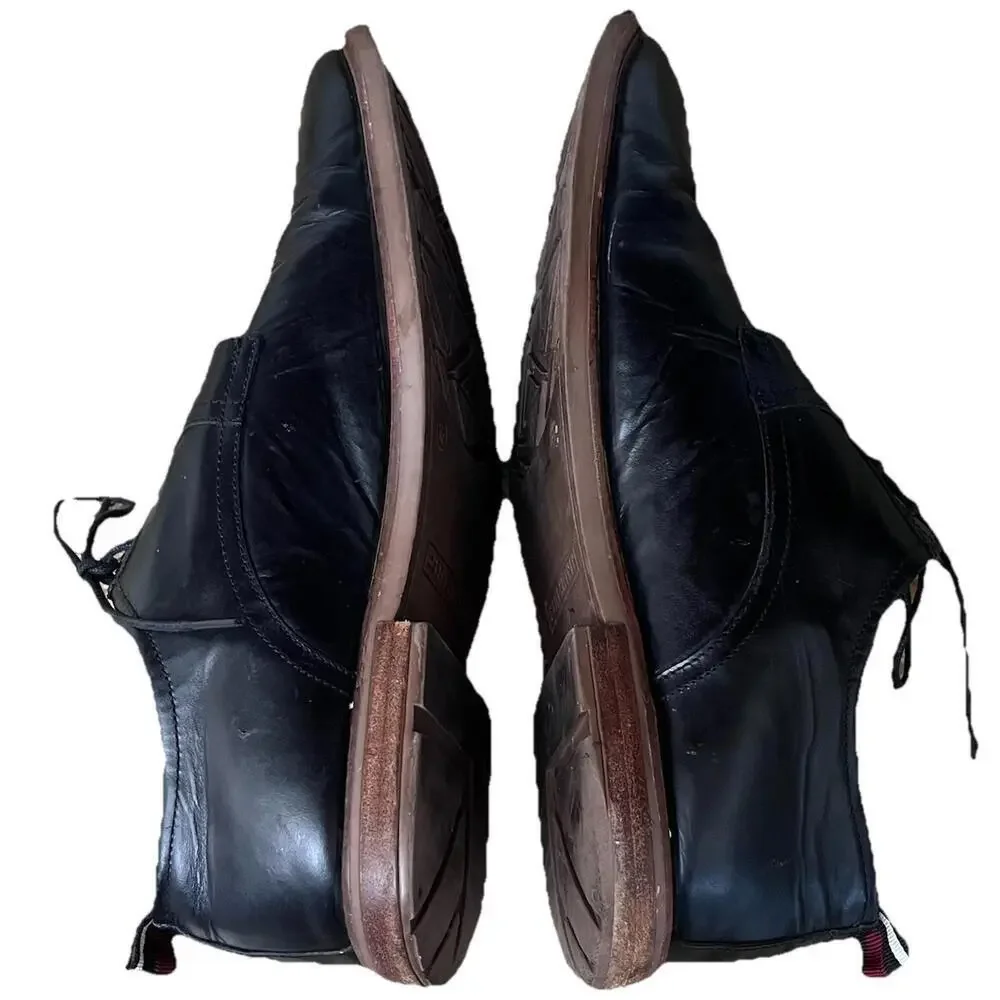 Ben Sherman Black Leather Dress Shoes Men’s Size 13 Oxford Lace Up Classic